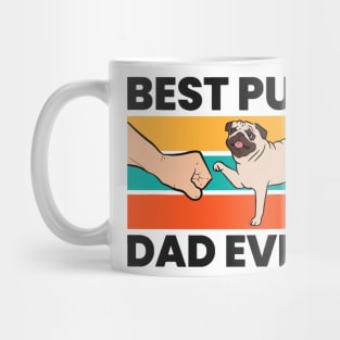 Best Pug Dad Ever Mug